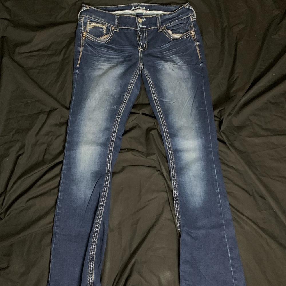 Blue jeans in good shape